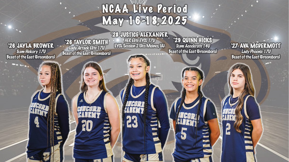 Live Session #2 begins tomorrow! Check out the Lady Eagles in Action!