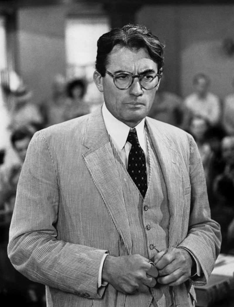 pcbrookstennis's tweet photo. @ATRightMovies Gregory Peck as Atticus Finch https://t.co/JAPdrPaaNA