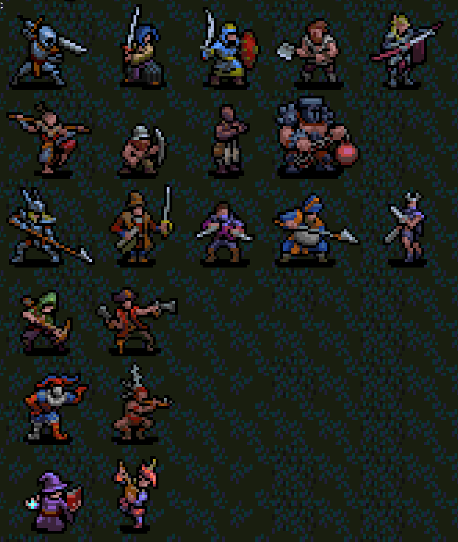andrart7's tweet photo. 20 characters so far :)
#pixelart https://t.co/eEt7TpiM7I