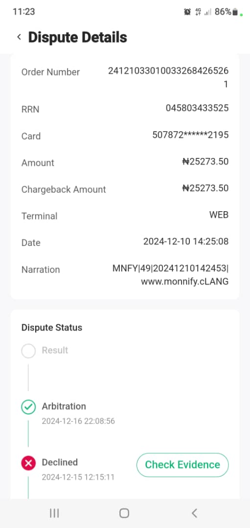 adeoye1204's tweet photo. I’m speaking out on behalf of my relative whose account was fraudulently emptied between November and December 2024 through unauthorized card transactions.

Despite reporting immediately, @OPay_NG has done NOTHING to resolve it. #FraudAlert #BankFail
 #ConsumerProtection #Scam https://t.co/6ERsb3x7Zw