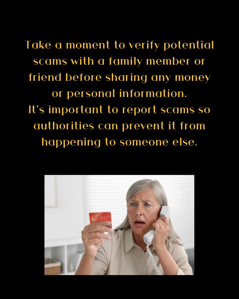 topf_law's tweet photo. Today is Senior Fraud Awareness Day. If you or someone you know is a victim call 1-800-339-4661
Report scans to your local law enforcement agency and to the FBI’s Internet Crime Complaint Center (IC3) https://t.co/PG6WWDKVBD https://t.co/0i6eKst95B