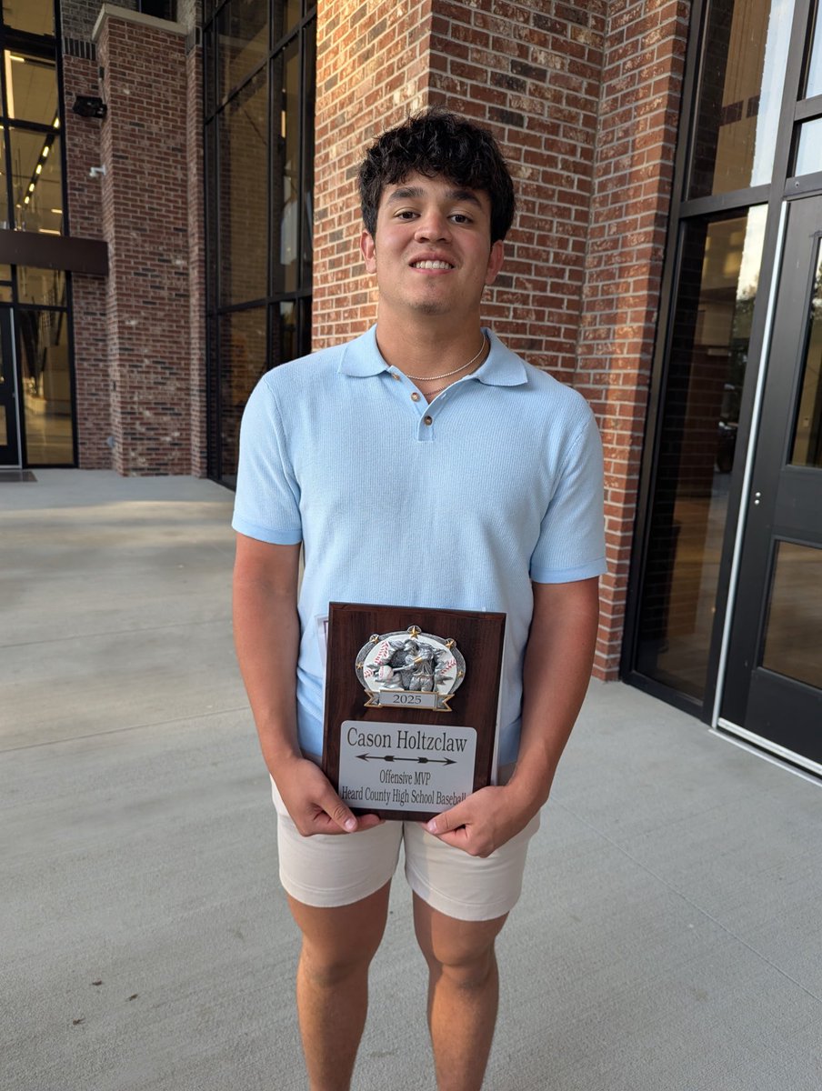 Cason Holtzclaw (@casonholtz) on Twitter photo More postseason accolades!! I earned Offensive Player of the Year honors for the second year!! Thank you coaches and teammates! <a href="/HCBraves/">HC Braves Baseball</a> <a href="/ECBAstrosNavy/">ECB Astros Navy/Frye ⚾️</a> <a href="/PB_Uncommitted/">Prep Baseball Uncommitted</a> <a href="/Hudson_PBR/">Hudson Graham</a> More postseason accolades!! I earned Offensive Player of the Year honors for the second year!! Thank you coaches and teammates! <a href="/HCBraves/">HC Braves Baseball</a> <a href="/ECBAstrosNavy/">ECB Astros Navy/Frye ⚾️</a> <a href="/PB_Uncommitted/">Prep Baseball Uncommitted</a> <a href="/Hudson_PBR/">Hudson Graham</a>