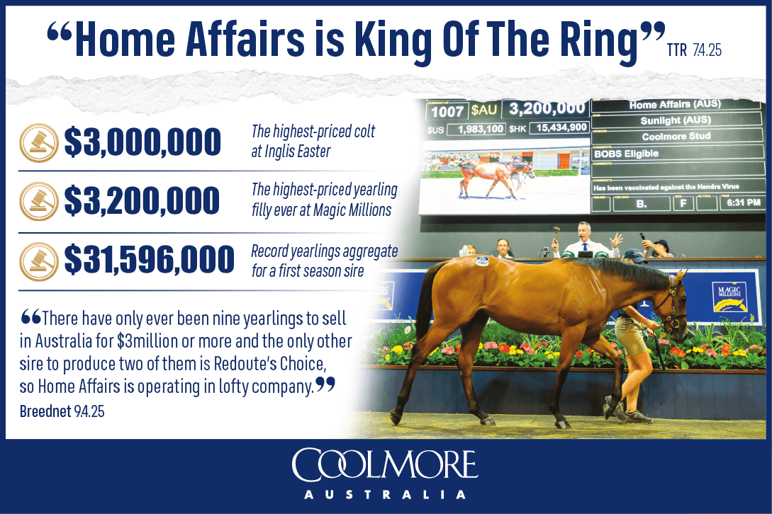 🏡 HOME AFFAIRS

👑 King of the Ring

@coolmoreaus
