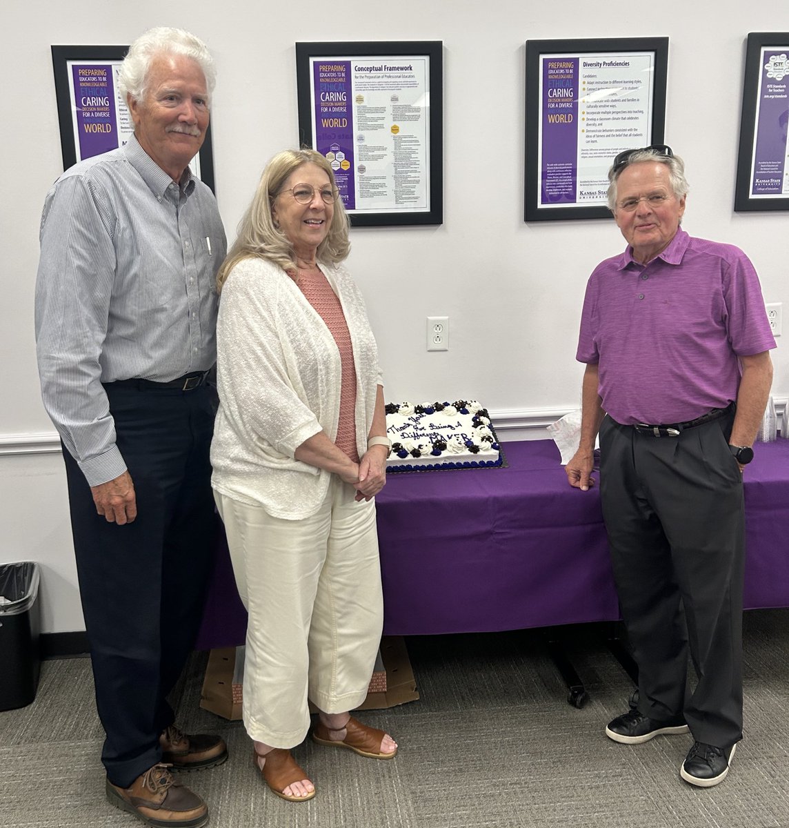Mischel Miller (@mischelmiller) on Twitter photo What a celebration of gifts to our profession! These superintendent/special education mentors have been with KELI for several years and we are sad to see them go! Thank you for your service! #KELI <a href="/KSUCollegeofEd/">K-State College of Ed</a> What a celebration of gifts to our profession! These superintendent/special education mentors have been with KELI for several years and we are sad to see them go! Thank you for your service! #KELI <a href="/KSUCollegeofEd/">K-State College of Ed</a>