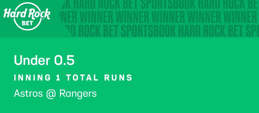 DommyLocked's tweet photo. BOOOMMMM CASH THE MLB!!!

BACK TO BACK FREE MLB WINNERS 🤯

Rangers/Astros NRFI (-135) 1u ✅

5-1 (80%) Last 6MLB Free Plays
25-7 (78.1%) Last 30 Free Plays

LIKE it up if you CASHED ❤️‍🔥 https://t.co/LgoPWNQuK3