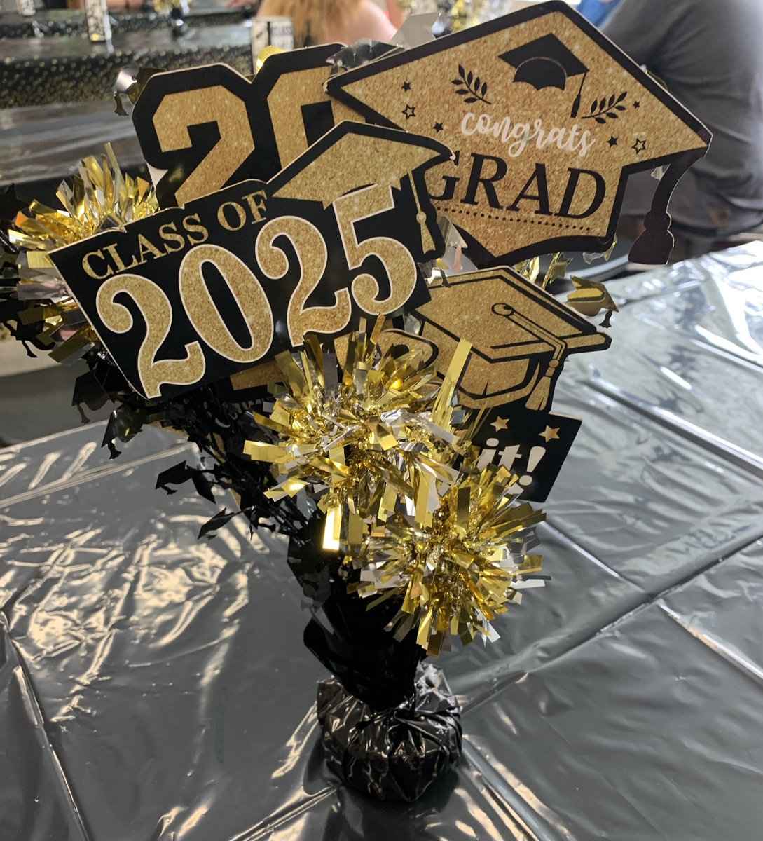 We want to thank all graduates &amp; families that came to the Class of 2025 celebration this evening. We had a record number turnout who enjoyed lots of great food &amp; fun. Graduates also picked up grad items so they can prepare for the big day! May 20th can’t get here soon enough! 💛