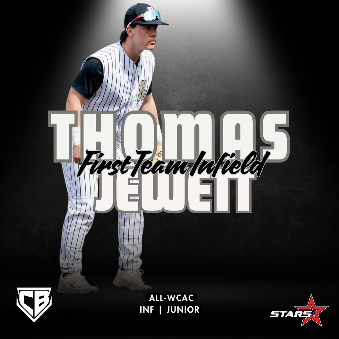 🎉 Congratulations to Stars ‘26 Thomas Jewett <a href="/tjewett2026/">Thomas Jewett</a> (<a href="/PVI_Baseball/">Paul VI Baseball</a>): on earning All-WCAC First Team Infield honors! 🌟

<a href="/colangelobasbll/">colangelobaseball</a> <a href="/athletesaddict/">Athlete's Addiction</a> <a href="/VarsityVirgini1/">Virginia Varsity Baseball</a> <a href="/PrepBaseballVA/">Prep Baseball Virginia/DC</a> 

#train #develop #compete