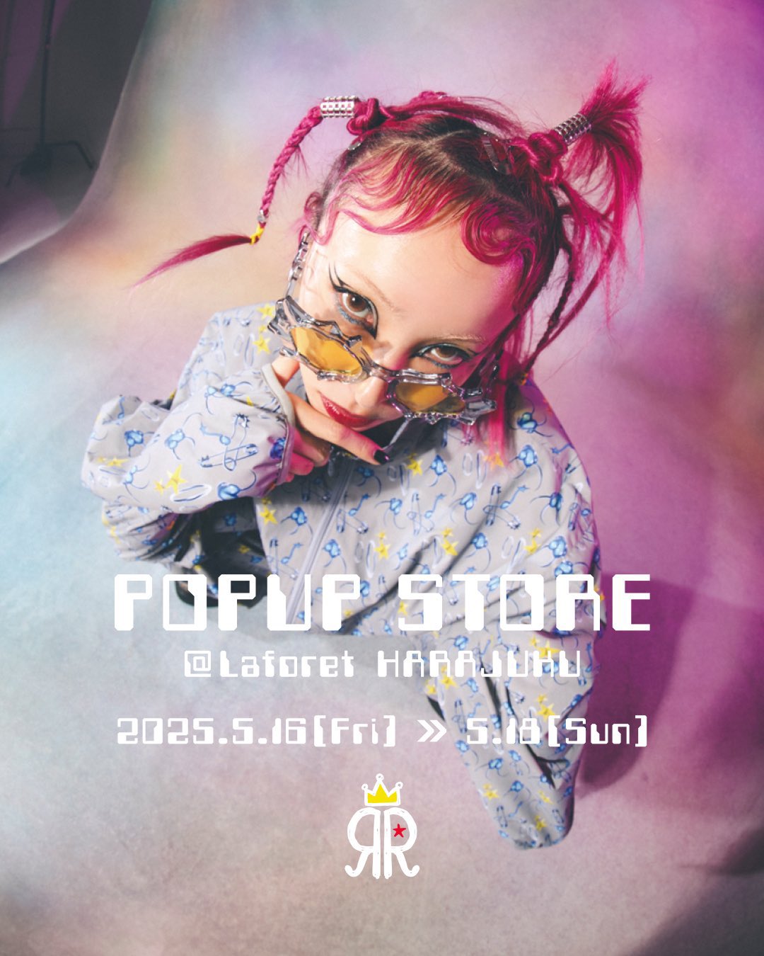 LiSA ROY Tシャツ LiSA roy reflect overjoy POPUP 限定Tシャツ