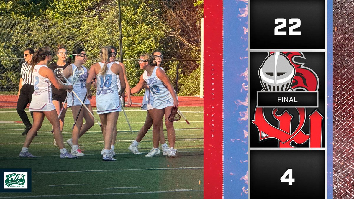 Kings Women's Lacrosse shows their offensive firepower in a decisive 22-4 victory against Oak Hills! #KnightNation