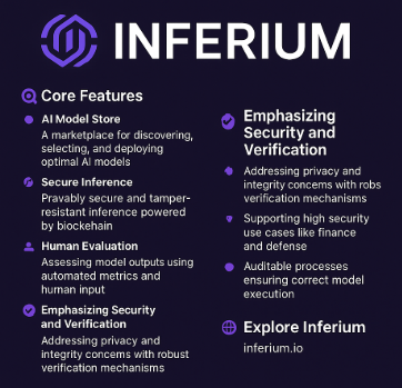 🚀 Introducing Inferium — your gateway to secure, verifiable, and scalable AI infrastructure.

🔍 From model aggregation to proof-of-inference and community rewards, Inferium is built for the future of decentralized AI.

🔗 Learn more at inferium.io <a href="/InferiumAI/">Inferium</a> 
#AI