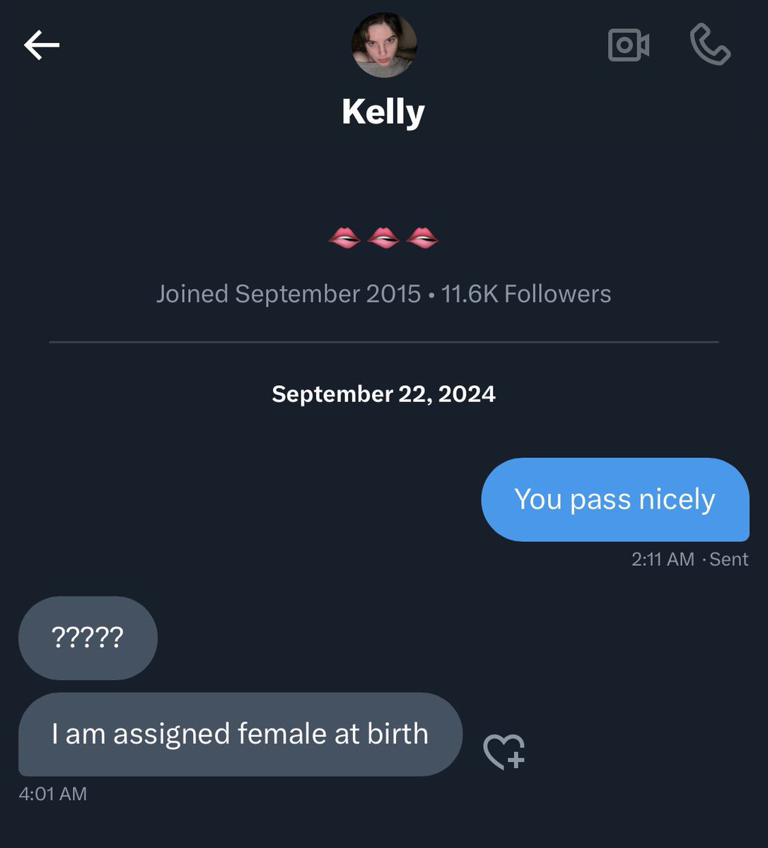 bigblackbunga's tweet image. Telling foids they pass nicely