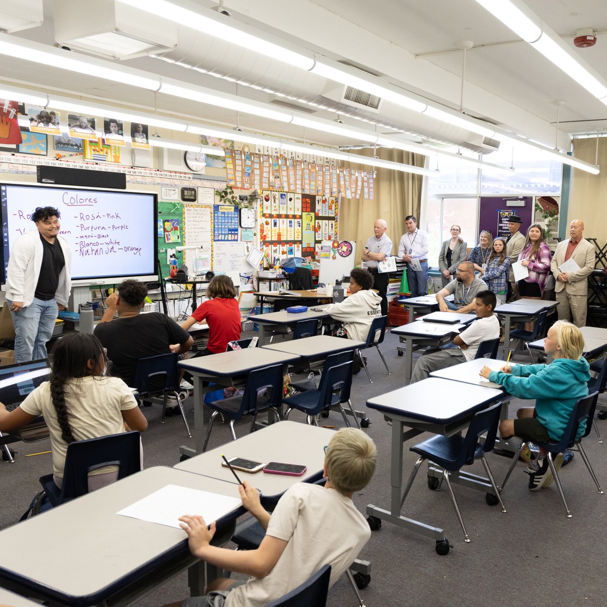 #AroundTR! Assemblyman Hoover and representatives from Senator Ashby’s office visited Creative Connections Arts Academy to see how Twin Rivers Unified’s Expanded Learning Programs support student growth beyond the school day—through hands-on, enriching opportunities year-round.