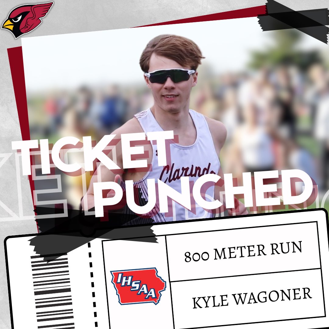 Kyle Wagoner with his 3rd gold of the night is State Bound! #BirdGang