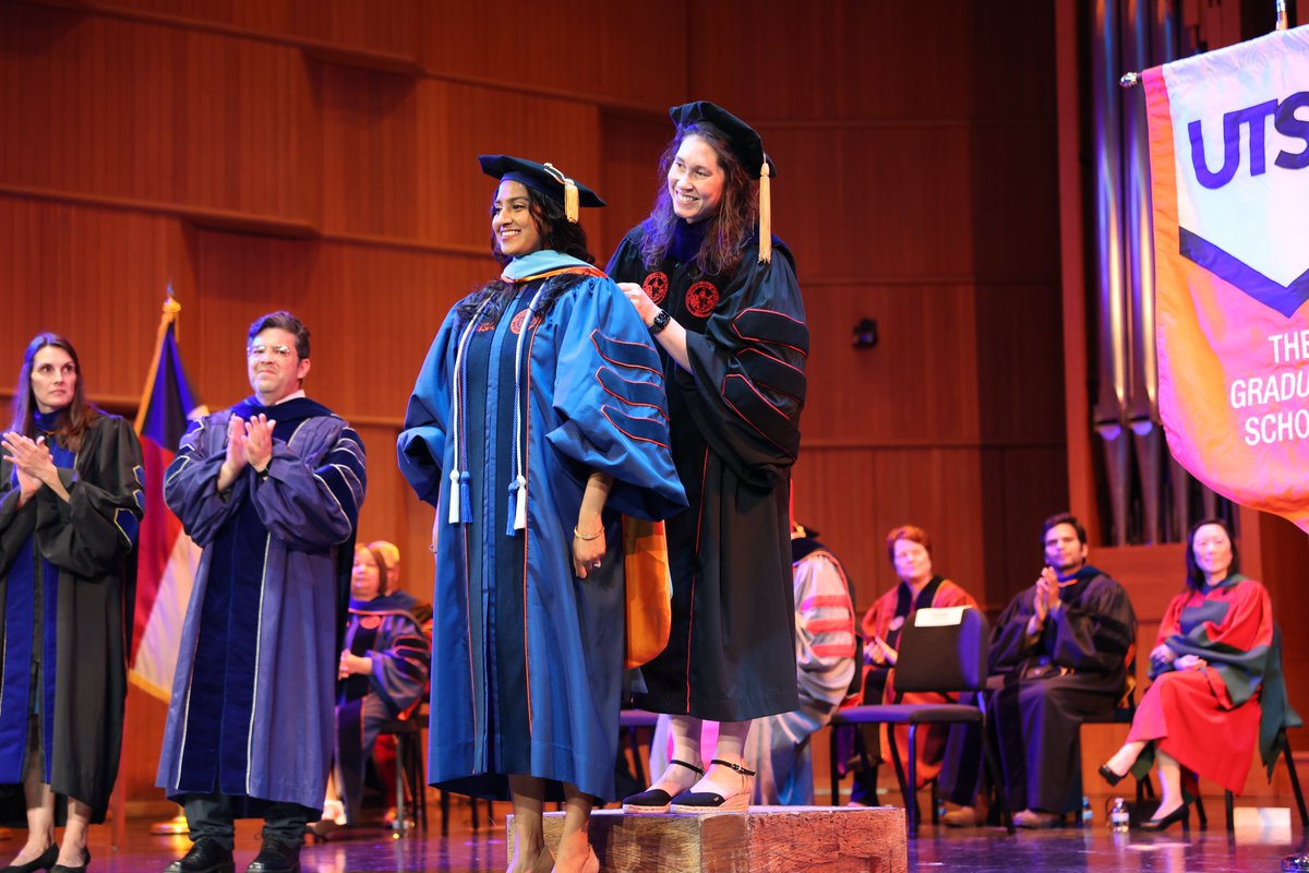 provostshipley's tweet image. Excited to celebrate our Spring 2025 doctoral graduates! 🎓 Your hard work, perseverance, and commitment to research and discovery have led you to this remarkable achievement. We’re proud to honor everything you’ve accomplished.

#UTSA #UTSAGrad25 #DoctoralHoodingCeremony #PhD