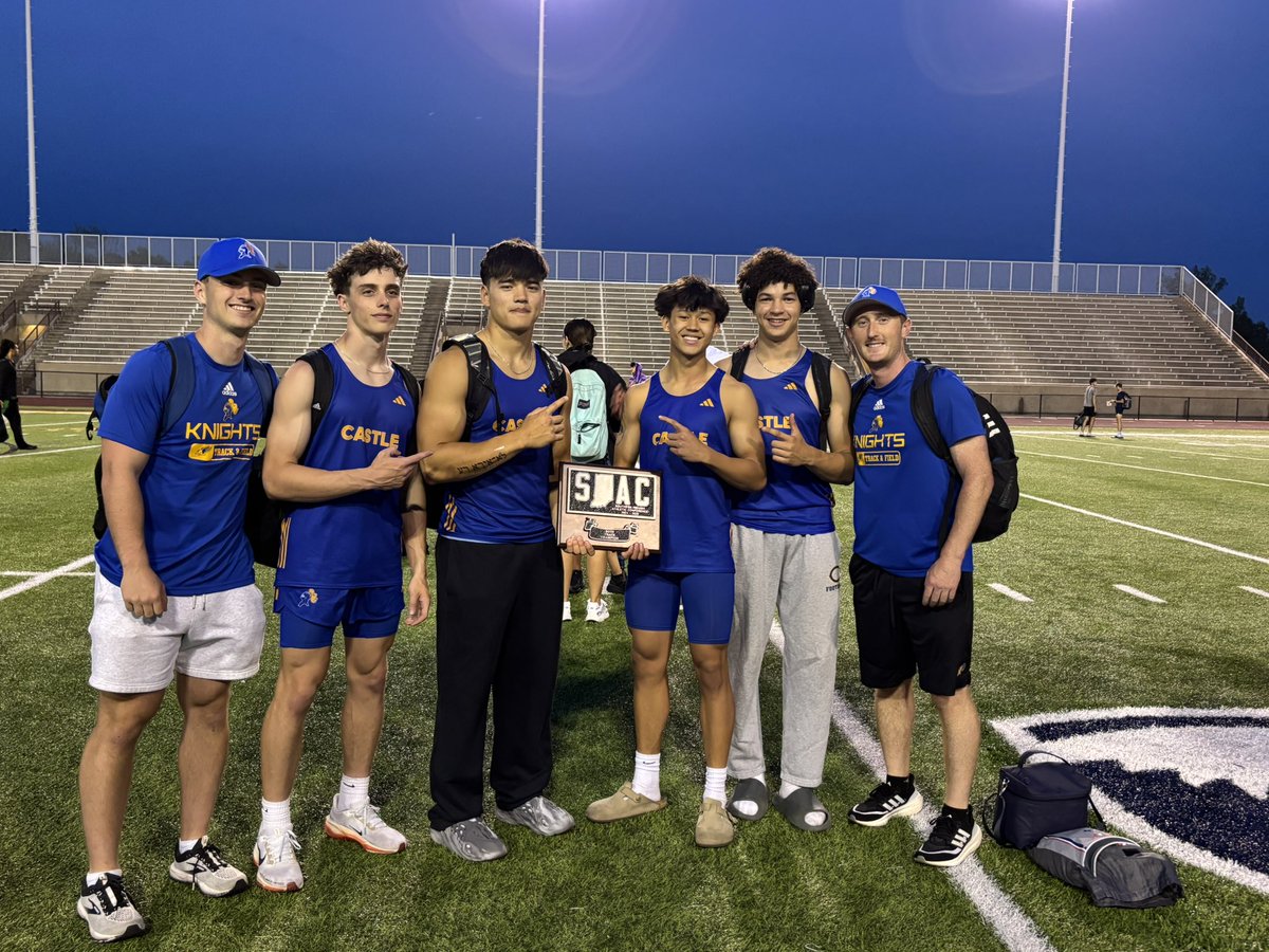 Dylan Heiman (@dylan_heiman) on Twitter photo Very proud of this sprint group! They have worked their butts off and helped <a href="/Castle_Track/">Castle Track & Field</a> win a SIAC title. Very proud of this sprint group! They have worked their butts off and helped <a href="/Castle_Track/">Castle Track & Field</a> win a SIAC title.