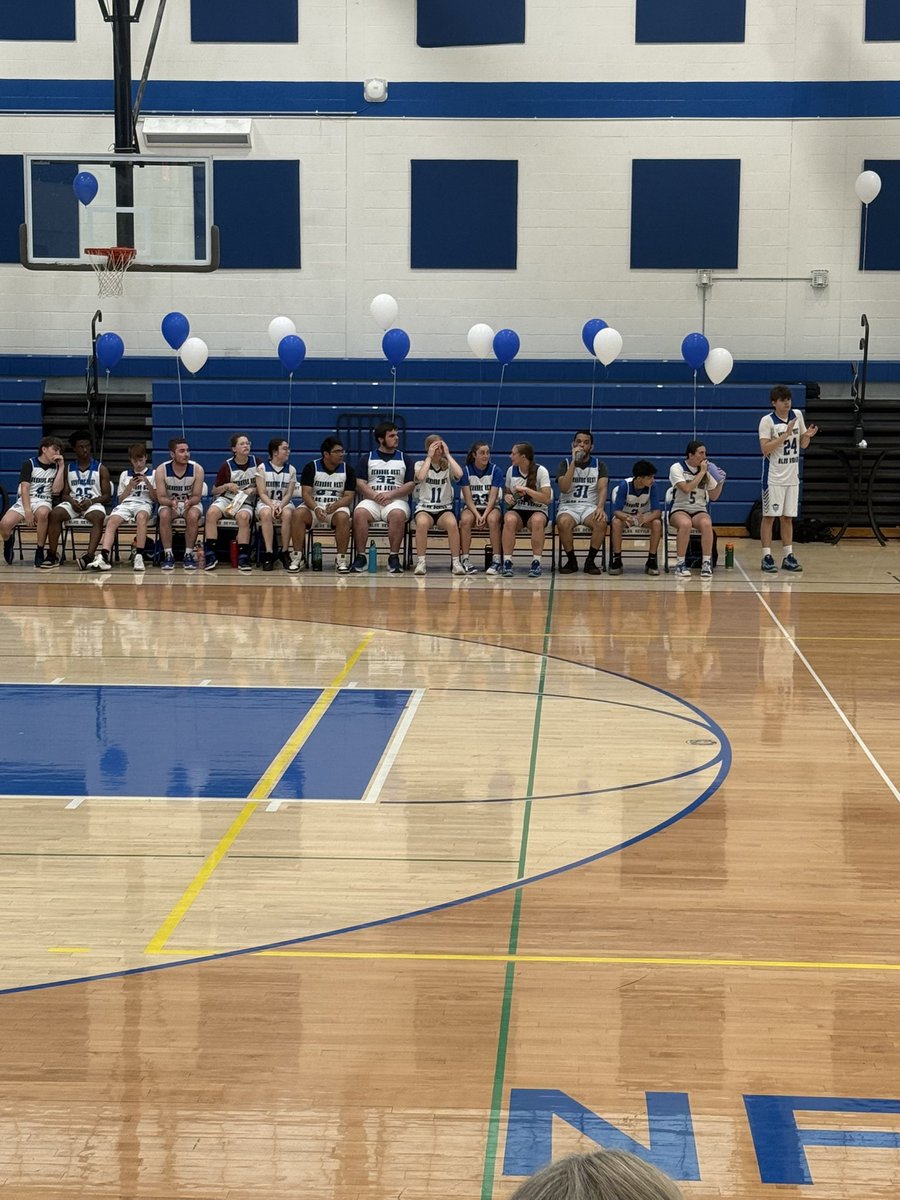 Kenmore West Unified Basketball won 49-48 in overtime on Senior Night!Thank you to our seniors: Nate Fuller, Jason Luu, Anjal Bista, Alex Stinner, Izzy Bourgeault, Sarah Seyfang, Olivia Van Dewater and Addy Van Dewater!