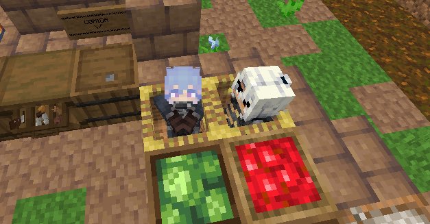 klimuv's tweet photo. Ayer pensé que Indis moriría…. Pero, no lo hizo, así que adelante shitpost #MEActo2 #mcroleplay #minecraft https://t.co/F1Pfj56X7y