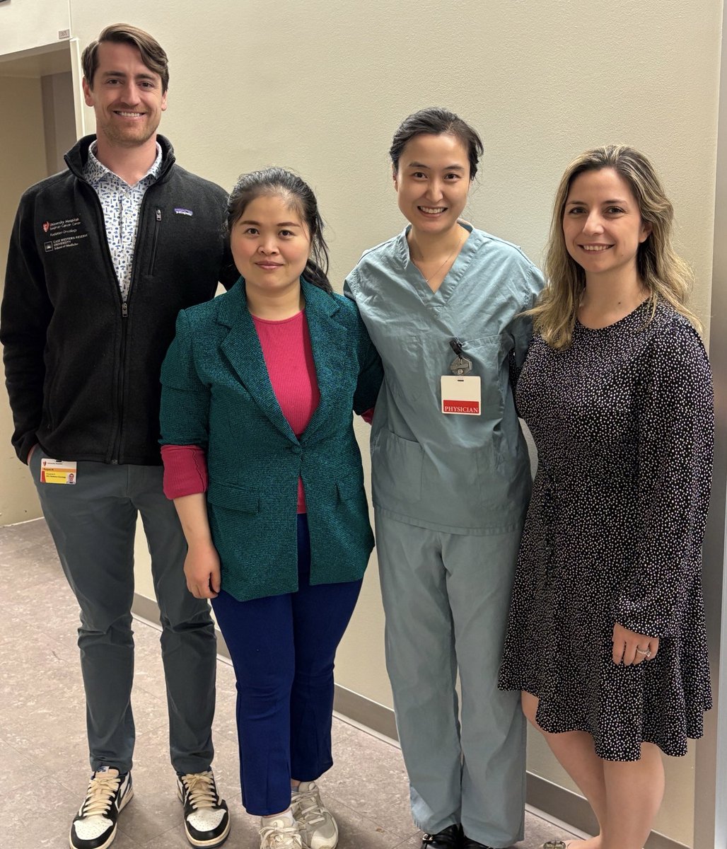 Bittersweet goodbyes as I wrap up my last week <a href="/UHhospitals/">University Hospitals</a> . Grateful for the friendships, growth, and memories that will last a lifetime. Excited for what’s next! Update to come soon. #RadiationOncology #Brachytherapy