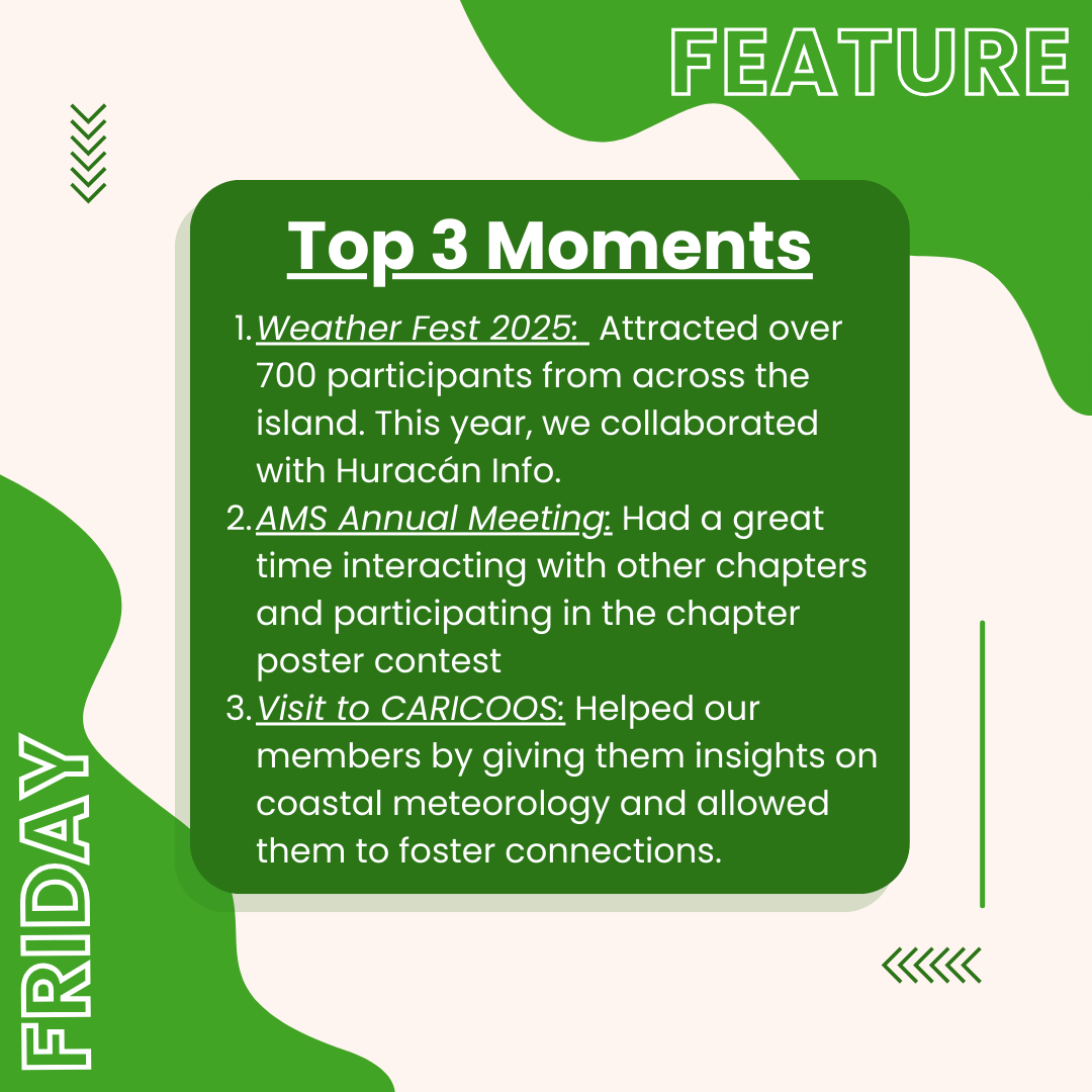 It's the happiest day of the week, Chapter Feature Friday. This week, we're highlighting the fabulous University of Puerto Rico Chapter. (1 of 2)