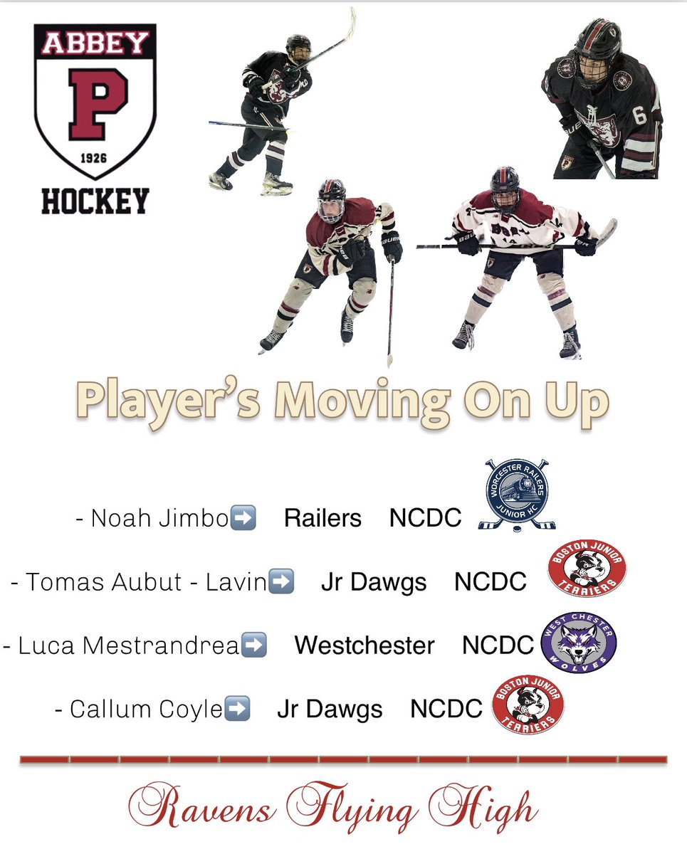 Congratulations to 4 of our seniors for signing Tenders in the NCDC, Way to be Noah, Tomas, Luca &amp; Cal ! Good Luck to you all! #RavensFlyingHigh