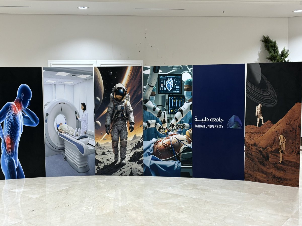 salgh44_'s tweet photo. Proud to be part of the 10th Taibah Scientific Research Forum! Two incredible days of groundbreaking medical research, passionate minds, and unforgettable moments.
#Taibah_SRF2025 https://t.co/Bb5l0bqHwT