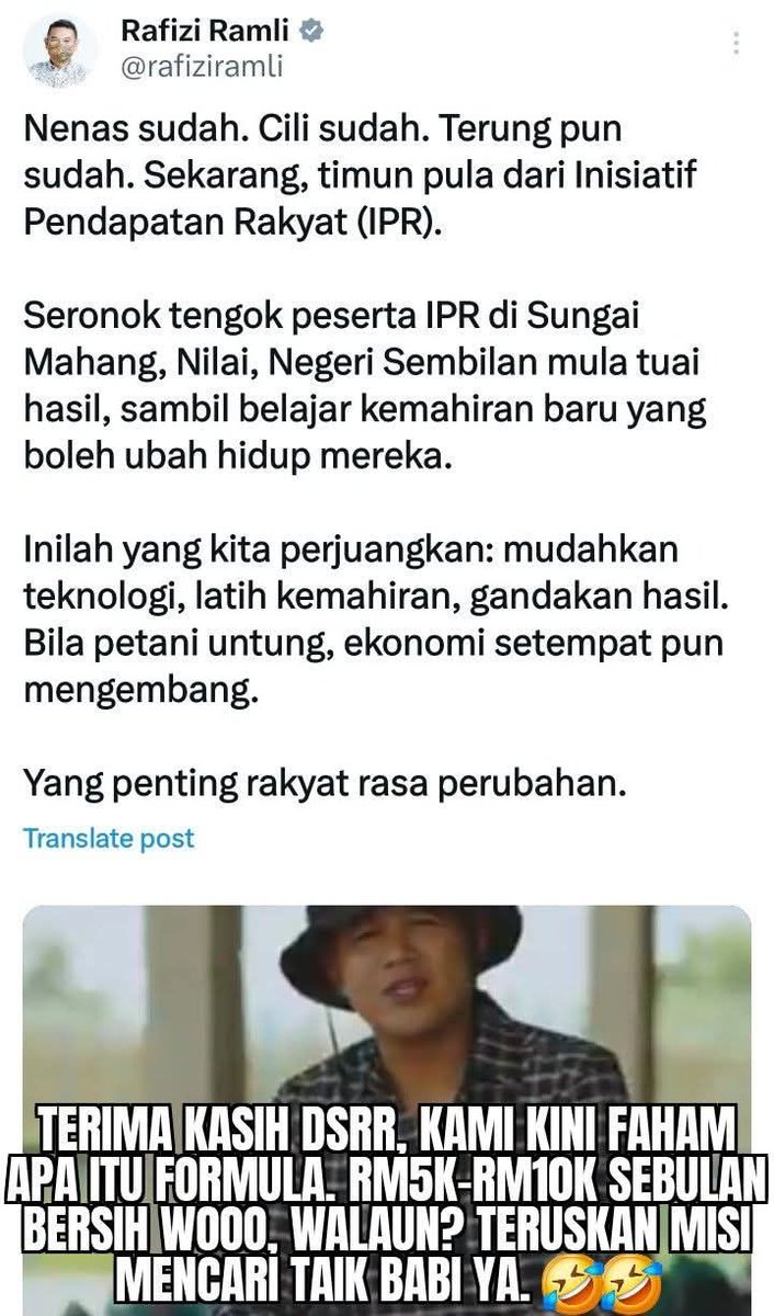 md_zuwairi's tweet photo. Rakyat Bersama Rafizi Ramli 5

Peringatan terakhir keras dan tegas buat semua 9000 Perwakilan PKR yang akan mengundi secara bersemuka dan kepada 20 000 lagi Perwakilan PKR yang akan mengundi secara atas talian iaitu Sistem auta dan propa Blockchain.Pastikan anda kekalkan Rafizi https://t.co/ynlz9DMFIR
