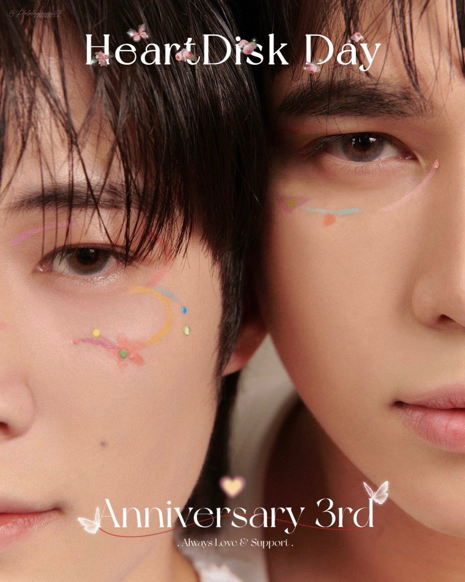 ➜ : 𝟑𝐫𝐝 𝐀𝐧𝐧𝐢𝐯𝐞𝐫𝐬𝐚𝐫𝐲 𝐇𝐞𝐚𝐫𝐭𝐃𝐢𝐬𝐤 ‧₊˚ᰔᩚ

เพราะมีพี่แม้กน้องณฐ #ฮาร์ทดิสของแม้กณฐ จึงมีความหมาย รักทั้งคู่มากๆเลยนะ ฮาร์ทดิสจะโอบกอดพี่กับน้องด้วยความรักเสมอ จับมือเดินไปด้วยกันนะ ครอบครัวนี้จะอยู่เคียงข้างทั้งคู่เอง 💙💖

#Heartdisk3YwithMAXNAT