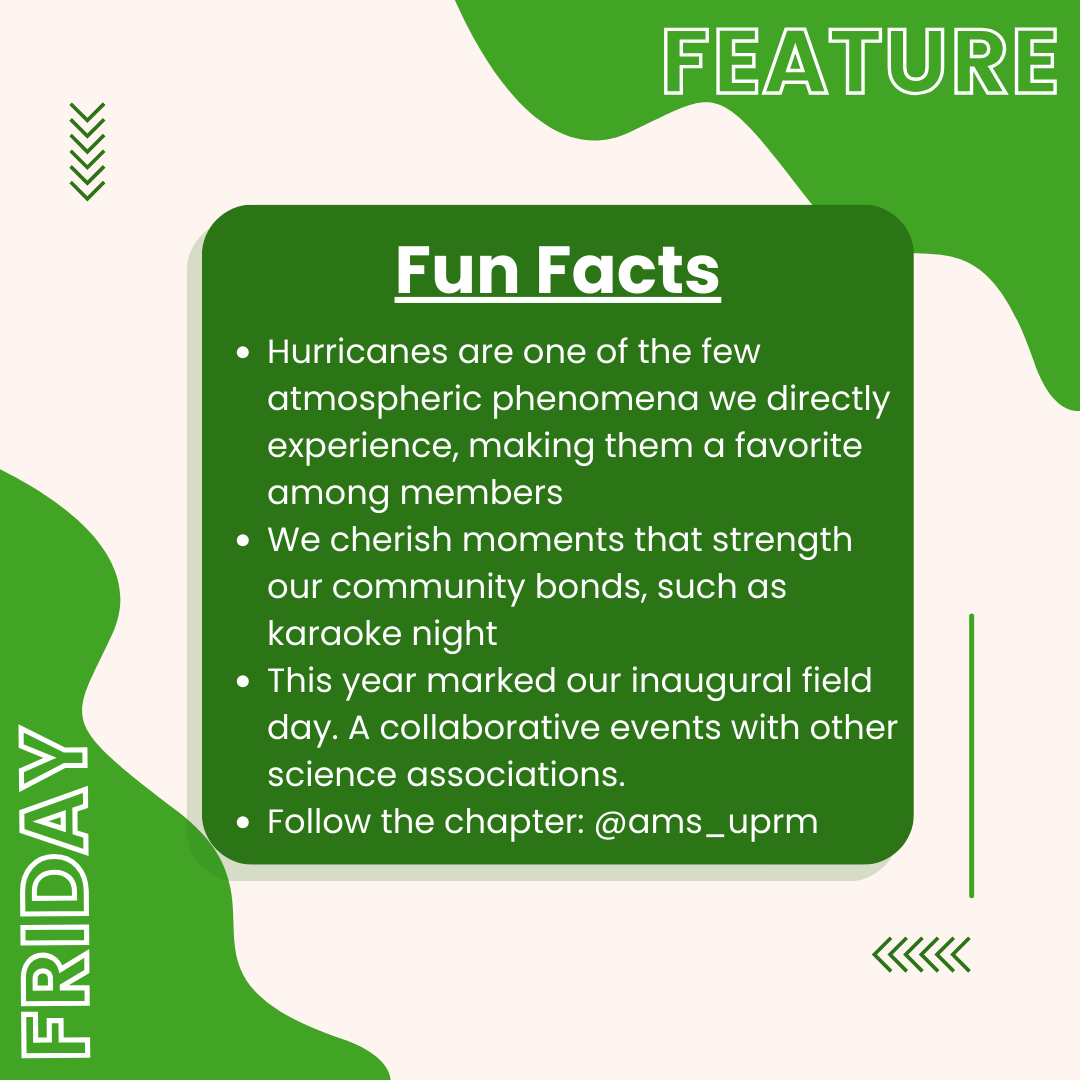 It's the happiest day of the week, Chapter Feature Friday. This week, we're highlighting the fabulous University of Puerto Rico Chapter. (2 of 2)