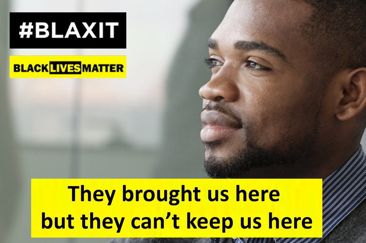lolno_supreme's tweet photo. @VDAREJamesK Grade-A meme.
We could even reframe it in a positive way:
"Repatriation earns reparations."
Or "#Blaxit earns you bucks." https://t.co/aI1rAtoMMf