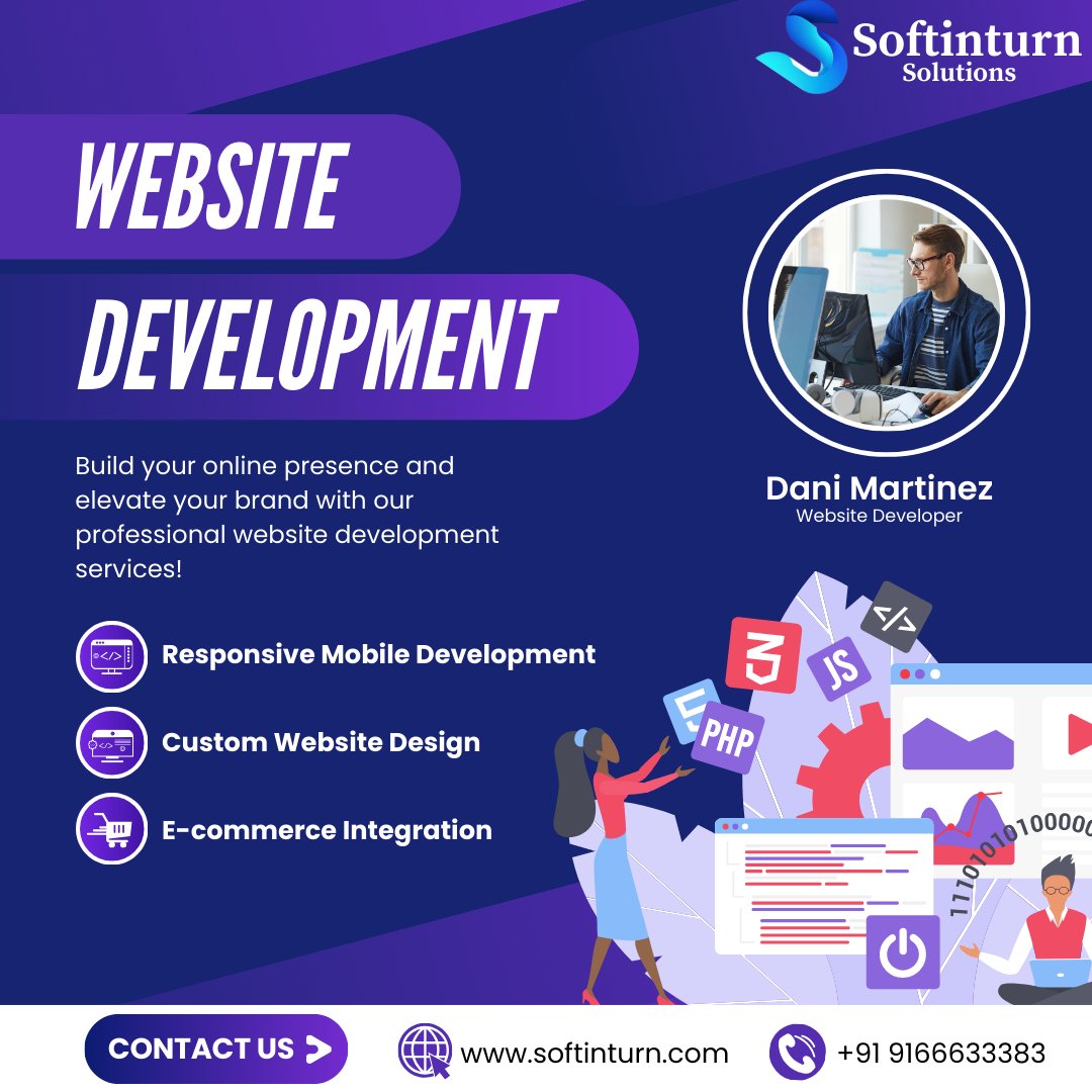 softinturn's tweet photo. Transform Your Vision into Reality!

At Softinturn Solutions, we specialize in crafting stunning websites tailored to your needs. Let us elevate your online presence and drive engagement like never before! 🚀

#WebDevelopment #SoftinturnSolutions #DigitalTransformation https://t.co/OuvNAK9yxi