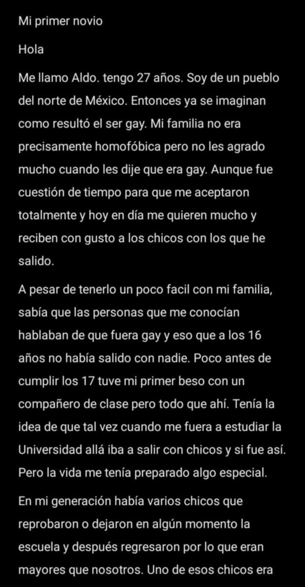 relhomx9946267's tweet photo. Mi primer novio (Primera Parte)
#RelatosEróticos #SexoGay #MorboGay #Gay #RelatosGays #MiPrimerNovio https://t.co/KiEjeF6R5i