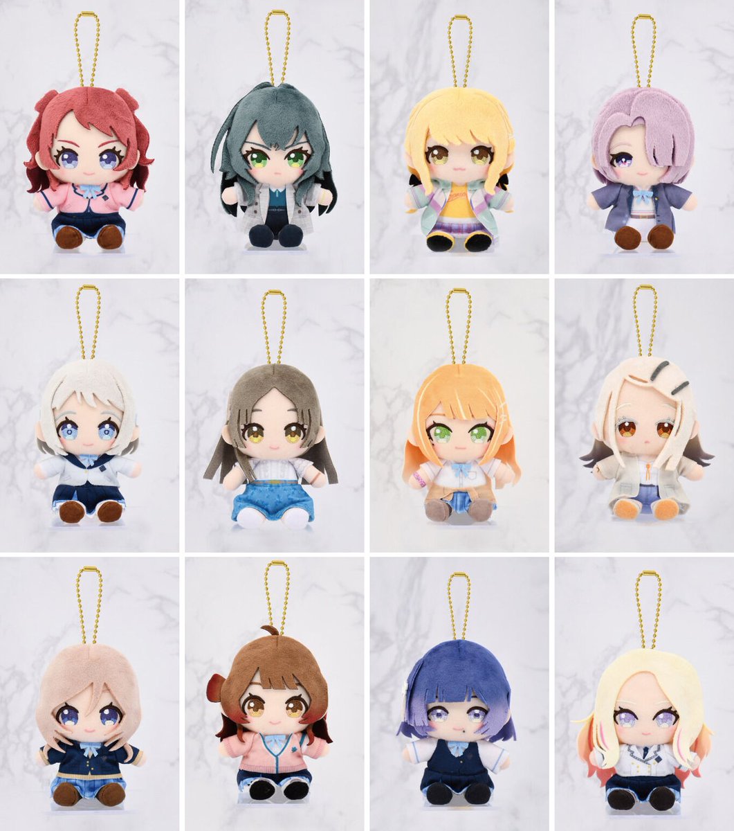 学園アイドルマスター 学マス Chibiぬいおすわりマスコット キーホルダー GrCOB9JbEAAF2uk.jpg
