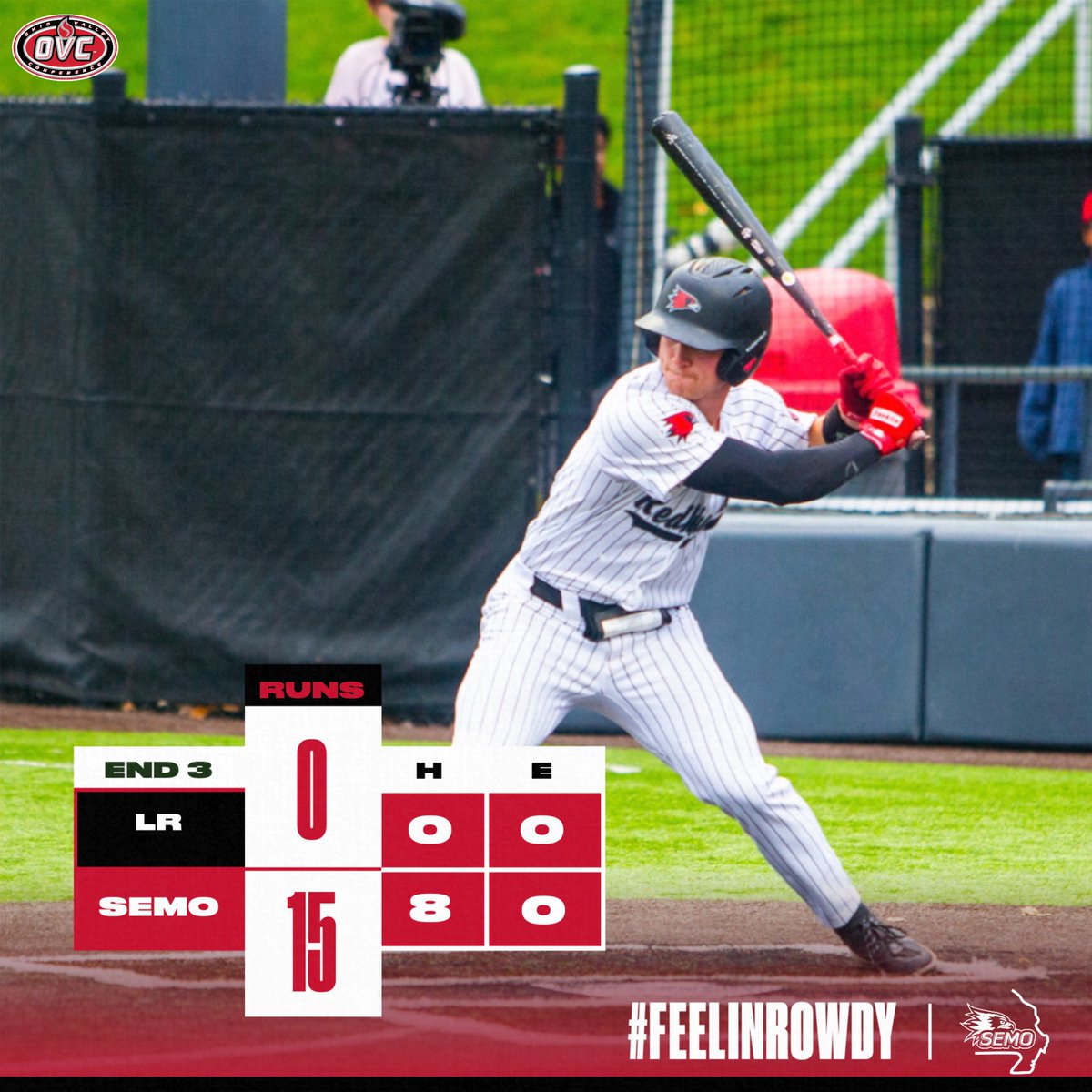 SEMObaseball's tweet photo. YEAH 

#FeelinRowdy x #NCAABaseball https://t.co/GUJnZL47pT
