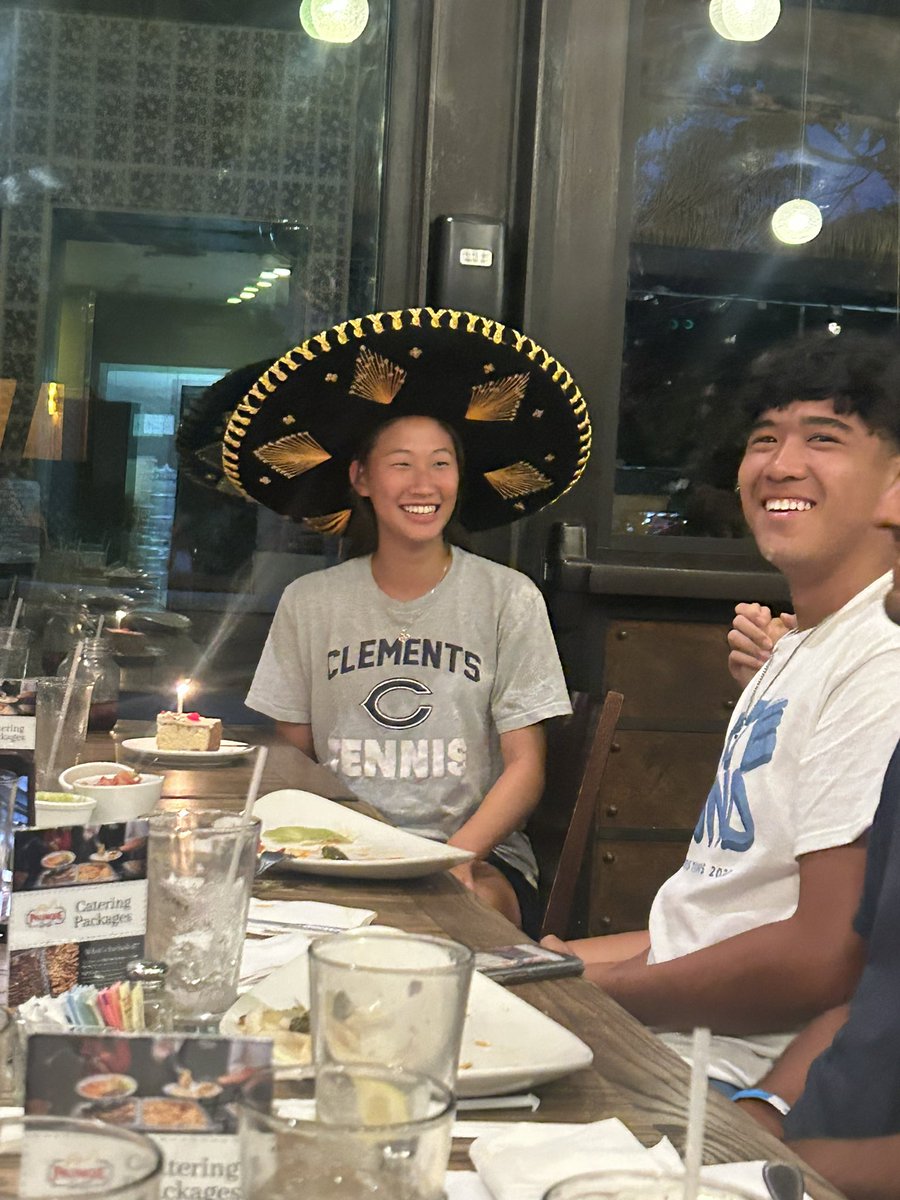We had a birthday celebration while on our state adventure with tennis! Happy Birthday Angela Shu!