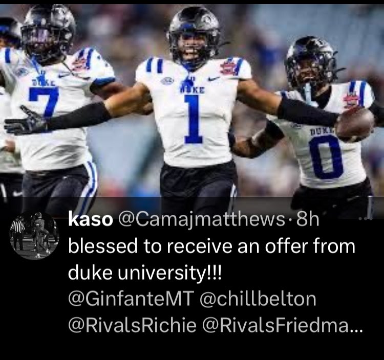 Couldn’t be happier for <a href="/Camajmatthews/">kaso</a> 
Maj is the perfect combination of quickness, power, grit, and coachability! <a href="/AR_Escape_/">Athletic Republic ESCAPE</a>