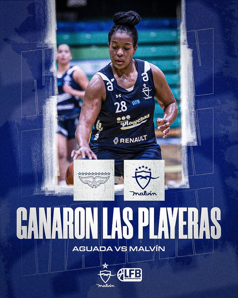 Malvín (@playeras_basket) on Twitter photo 💙¡𝗚𝗔𝗡𝗢́ 𝗠𝗔𝗟𝗩𝗜́𝗡!
Las playeras derrotaron 71-57 a <a href="/AguadaFemenino/">Aguada Femenino</a> por la tercera fecha de la <a href="/LfbUruguay/">LFB - Uruguay 2025</a> 2025.
🔝 𝐂𝐚𝐫𝐥𝐚 𝐌𝐢𝐜𝐮𝐥𝐤𝐚 fue la goleadora con 𝟏𝟕 unidades.
#VamosLaPlaya 🌊 💙¡𝗚𝗔𝗡𝗢́ 𝗠𝗔𝗟𝗩𝗜́𝗡!
Las playeras derrotaron 71-57 a <a href="/AguadaFemenino/">Aguada Femenino</a> por la tercera fecha de la <a href="/LfbUruguay/">LFB - Uruguay 2025</a> 2025.
🔝 𝐂𝐚𝐫𝐥𝐚 𝐌𝐢𝐜𝐮𝐥𝐤𝐚 fue la goleadora con 𝟏𝟕 unidades.
#VamosLaPlaya 🌊