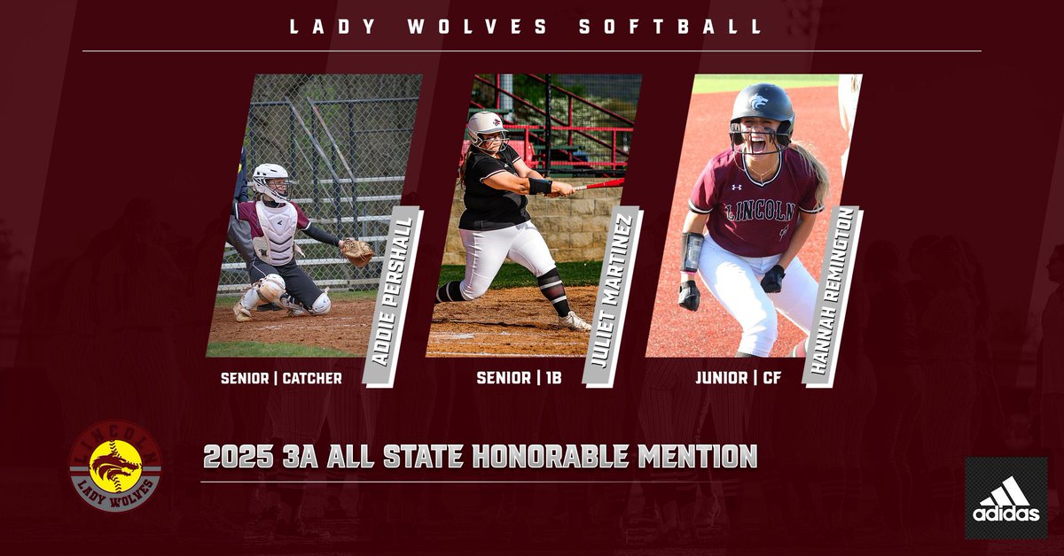 LincolnWolvesSB's tweet image. 3A All State &amp;amp; All State Honorable Mention