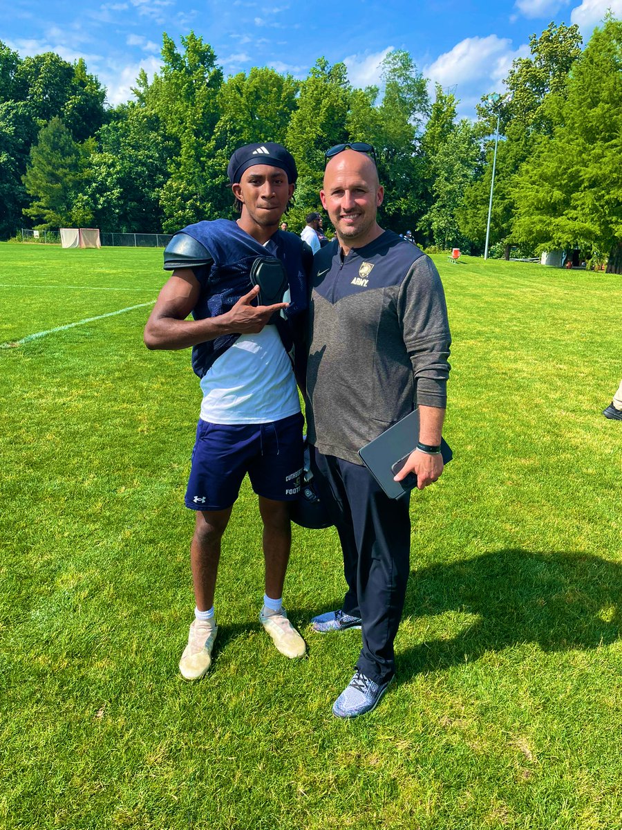 Erik Taylor (@erikt8ylor) on Twitter photo Thank you <a href="/CoachDannyV/">Danny Verpaele</a> for coming to watch me at my evaluation day! Had great talks and I’m looking forward to staying in touch! #GoArmy
<a href="/CHS_CavsFB/">Cuthbertson Football</a> <a href="/dukehwt/">Duke Howell</a> <a href="/coach_cmattison/">Cam Mattison</a> <a href="/coacheast_cutty/">Jeremy East</a> <a href="/MichaelVaccar17/">Michael Vaccaro</a> <a href="/rjjcrp/">Bob Jenkins</a> <a href="/jnewton35/">Justin Newton</a> Thank you <a href="/CoachDannyV/">Danny Verpaele</a> for coming to watch me at my evaluation day! Had great talks and I’m looking forward to staying in touch! #GoArmy
<a href="/CHS_CavsFB/">Cuthbertson Football</a> <a href="/dukehwt/">Duke Howell</a> <a href="/coach_cmattison/">Cam Mattison</a> <a href="/coacheast_cutty/">Jeremy East</a> <a href="/MichaelVaccar17/">Michael Vaccaro</a> <a href="/rjjcrp/">Bob Jenkins</a> <a href="/jnewton35/">Justin Newton</a>