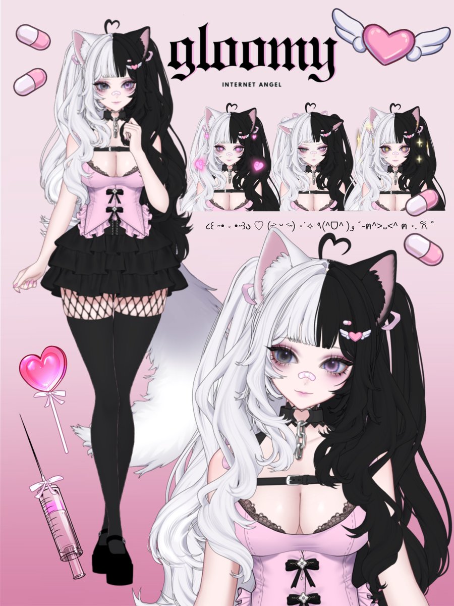 softcatgf's tweet image. ───  internet angel 𖹭
your virtual gloomy catgirl ₊ ⊹
