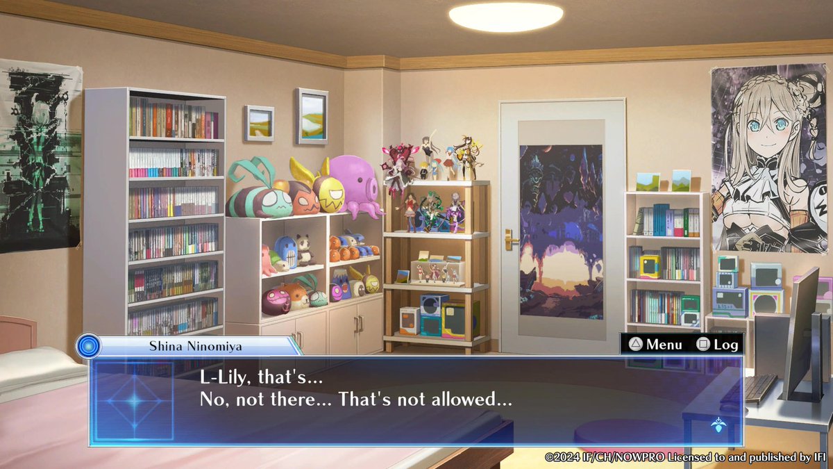ShinsouBlue's tweet photo. What Lily doing in the dream? 👀 #DeathEndreQuestCodeZ https://t.co/s4enBg2Jvt