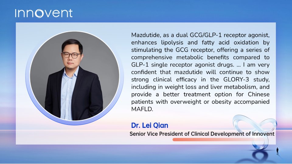 Second Head-to-head Phase 3 Study of Mazdutide versus Semaglutide Completes First Participant Dosing in Adults in China with Overweight or Obesity Accompanied Fatty Liver Disease (GLORY-3) en.prnasia.com/releases/apac/…