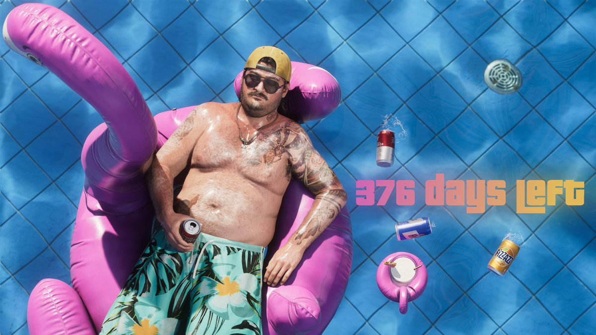 GTA_VI_Daily's tweet photo. sleeping until 05/26/26

376 days left and counting 🕰️ https://t.co/6iwn6xDioo