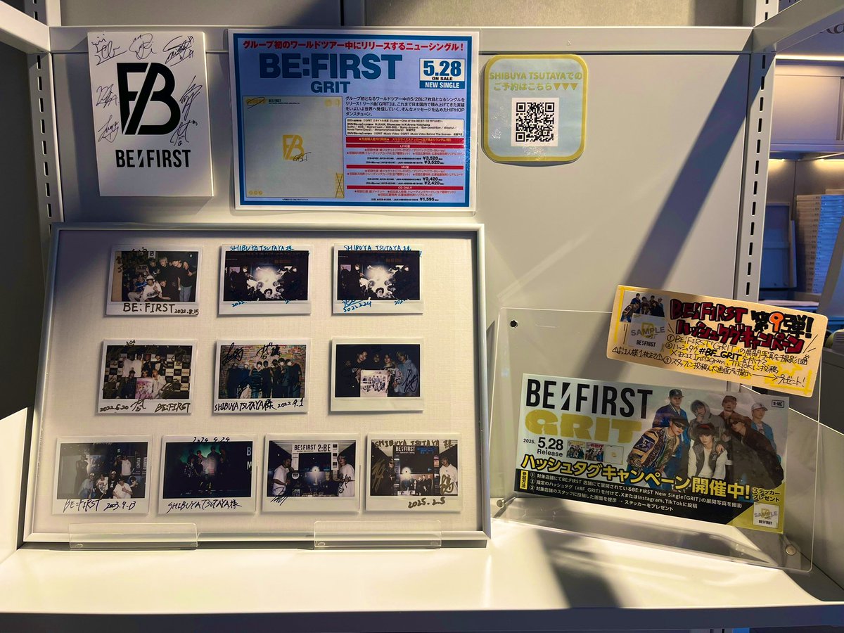 ・

渋谷 TSUTAYA 🦁 𓂃⋆꙳

#BEFIRST #BF_GRIT

・