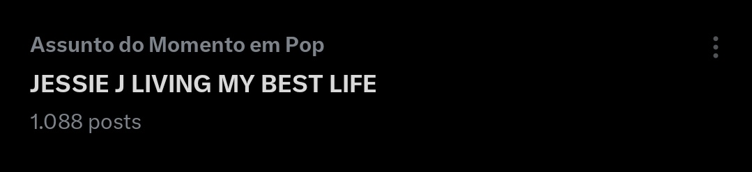 JessieJMagazine's tweet photo. UP✨️👀 Já estamos em alta.

JESSIE J LIVING MY BEST LIFE https://t.co/IiXOeNuYSz