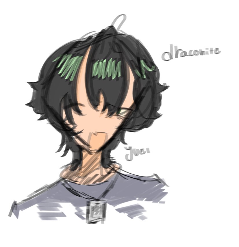 Draconitedragon !! Wooooo #krewfanart / #kftwt 
Belated birthday gift woo ..?? 🤍