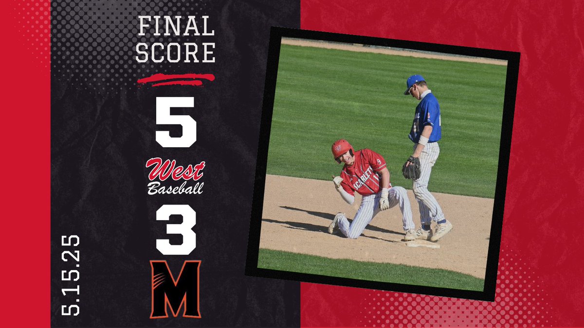 Final score from Bowyer Field:

<a href="/schrubs_22/">Mason Schreiber</a> 5IP, 4H, 3ER, 6BB, 6K
<a href="/HoehnBen/">Ben Hoehn</a> 2IP, 1H, 0ER, 3BB, 2K

<a href="/jaydenkntsn13/">Jayden Knutson</a> 3H, 1RBI, SB
<a href="/Hudrlik001/">Charlie Hudrlik</a> 1H, 2RBI
<a href="/beerant23/">Brant Kenward</a> 1H, 2B, 1RBI
<a href="/BahlColten/">Colten Bahl</a> 2H, SB