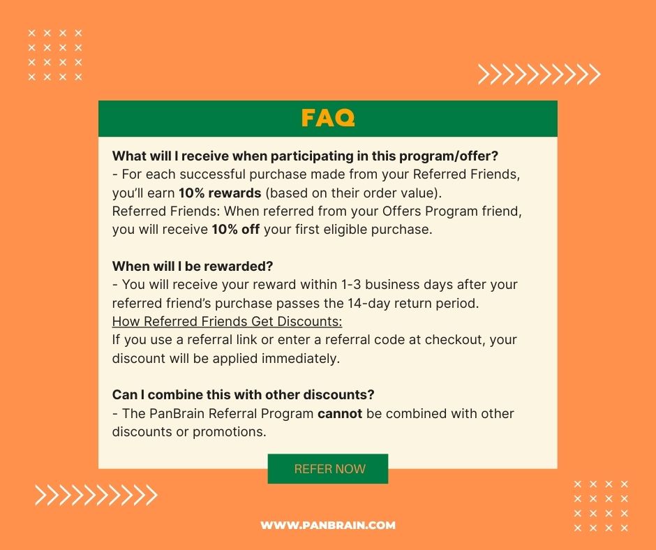 PanBrain_Tech's tweet image. 🔗 PanBrain Rewards Program: Earn 10% on Every Referral

Your Win-Win Opportunity:
✅ Your Members Save 10% with your referral code
✅ You Earn 10% Rewards – No earning cap!

#PanBrainRewards #WinWithPanBrain #SmartEarnings #referralprogram #panbrain #referral #referrals