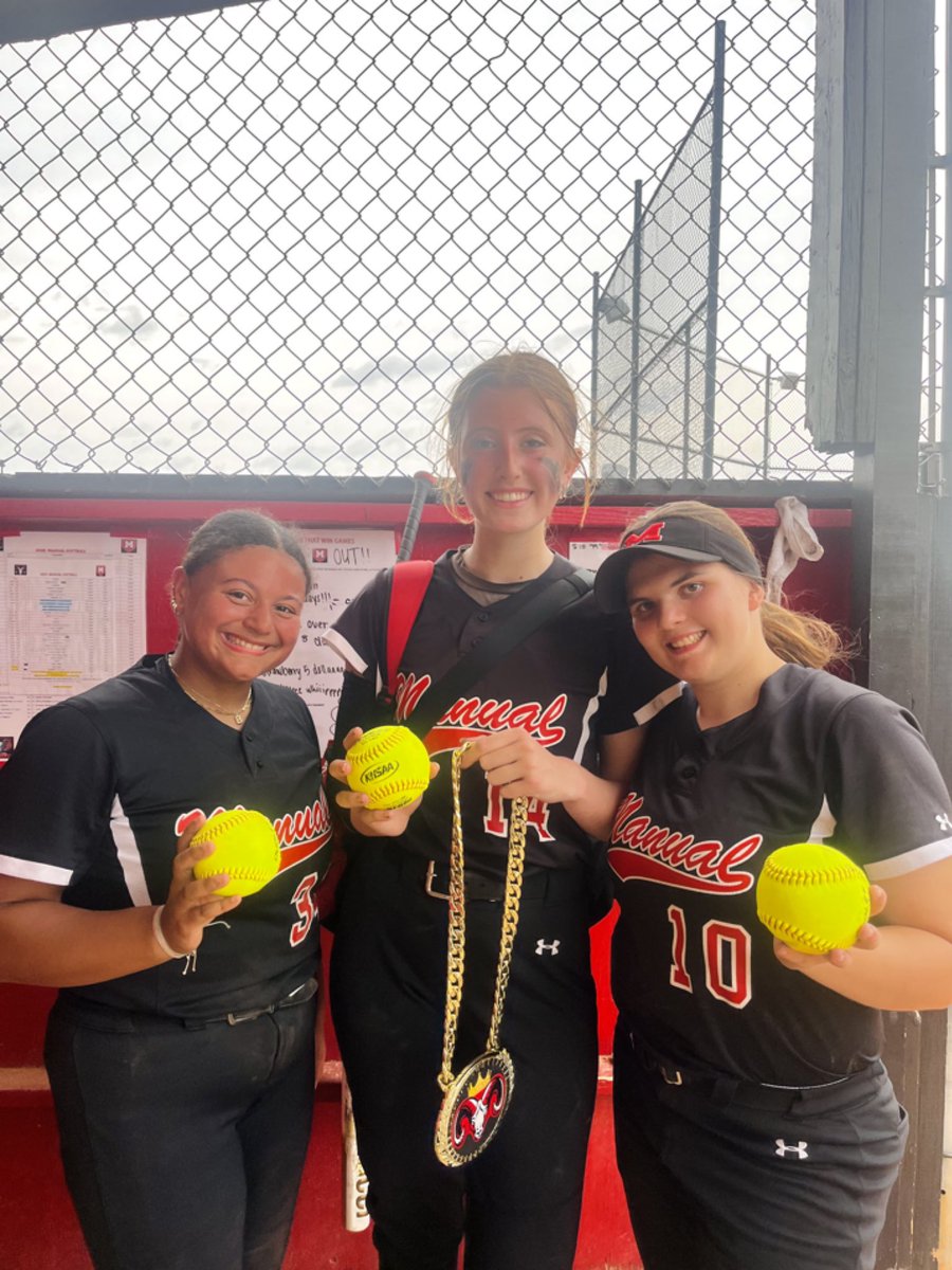 Manual Softball (@manualsoftball) on Twitter photo Big night finishing the regular season 19-7 with a 17-6 victory over Fern Creek. <a href="/HaileyKincaid07/">Hailey Kincaid</a> got the win while hitting 2 HRs & 4 RBIs. <a href="/BellaNewell25/">Bella Newell</a> added a HR with 4 RBIs; <a href="/Bailey_Fetcher/">Bailey Fetcher</a> stayed hot with another HR & 3 RBIs. Five Crimsons had multiple hits! Big night finishing the regular season 19-7 with a 17-6 victory over Fern Creek. <a href="/HaileyKincaid07/">Hailey Kincaid</a> got the win while hitting 2 HRs & 4 RBIs. <a href="/BellaNewell25/">Bella Newell</a> added a HR with 4 RBIs; <a href="/Bailey_Fetcher/">Bailey Fetcher</a> stayed hot with another HR & 3 RBIs. Five Crimsons had multiple hits!