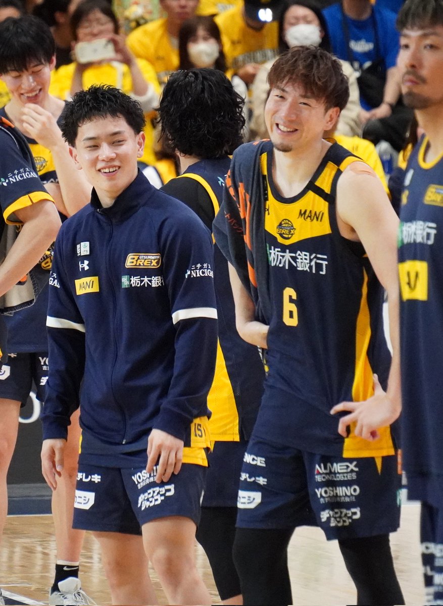 笑顔で癒されよ。

今週はずっとチケ販に追われ
気が付けば金曜日。
え？明日はもうSFやん！！

棒人間くんの画面ばかり見てて
疲れた😣💦⤵

#宇都宮ブレックス 
#比江島慎 
#セミファイナルも全力応援