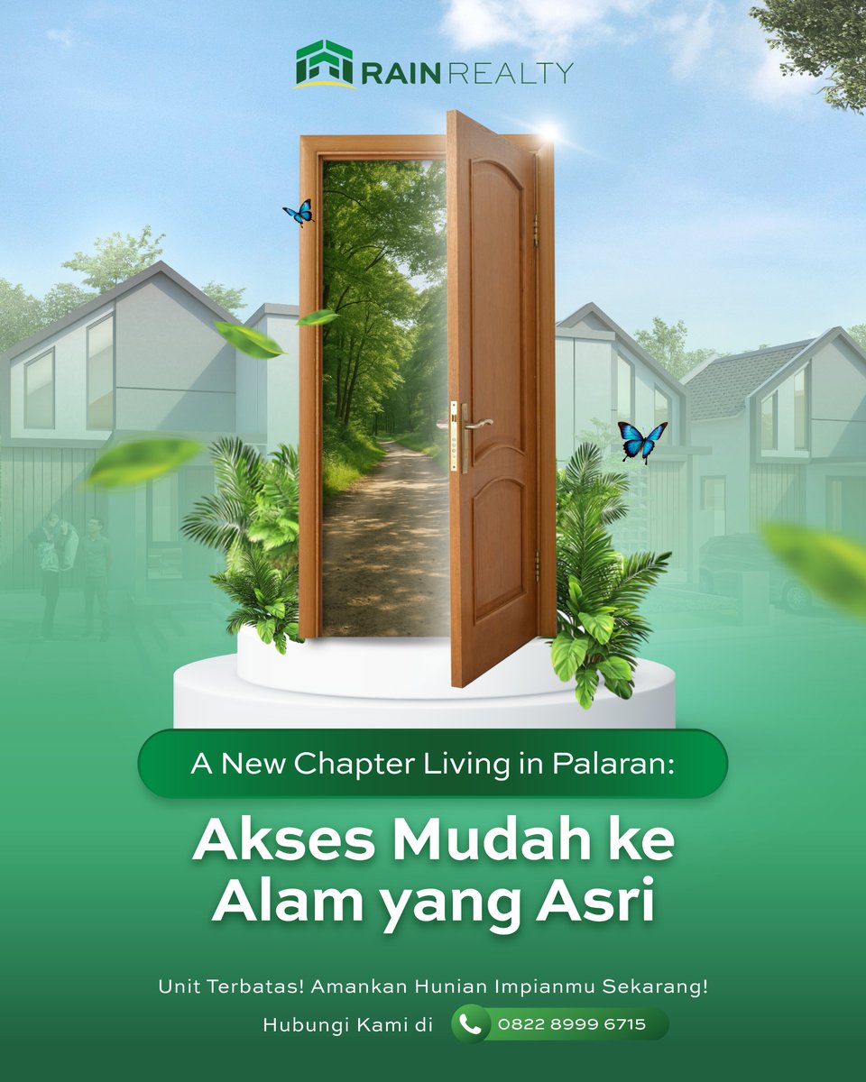 rainrealty_id's tweet photo. Kami percaya bahwa kedekatan dengan alam mampu menurunkan stres, meningkatkan kesejahteraan, dan menghadirkan hidup yang lebih seimbang

Properti di lokasi strategis yang dikelilingi elemen alami! https://t.co/1l38iq4MBF